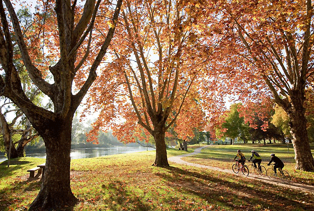 Border-town Albury, NSW