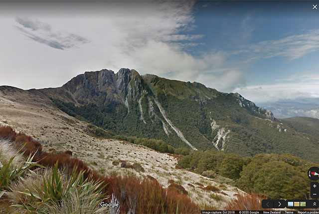 Google voyager showcases the Old Ghost Road