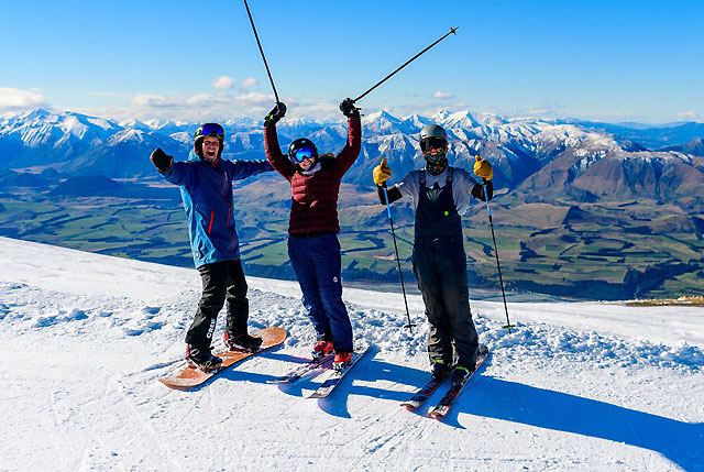 Ski and sky in Mid-Canterbury