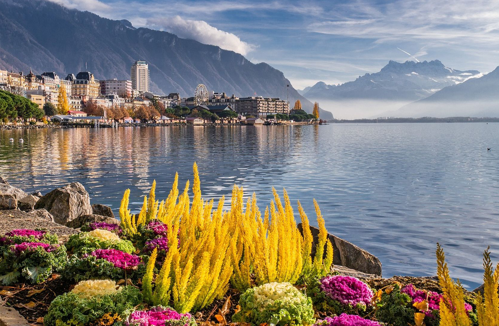 Swiss Riviera’s  sensational charms