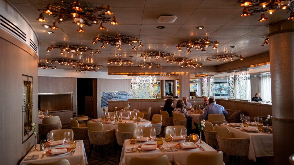 The Pinnacle Grill on board Noordam