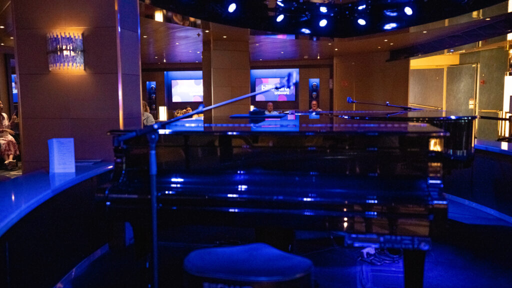 Billboard on board Noordam