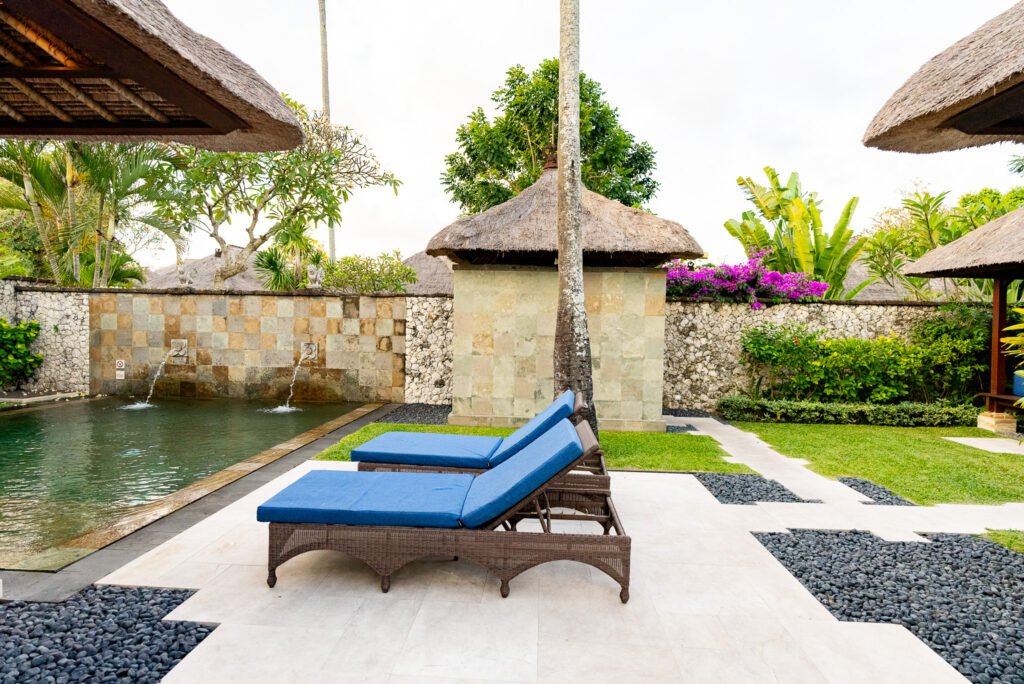 Jimbaranpuri Villa courtyard